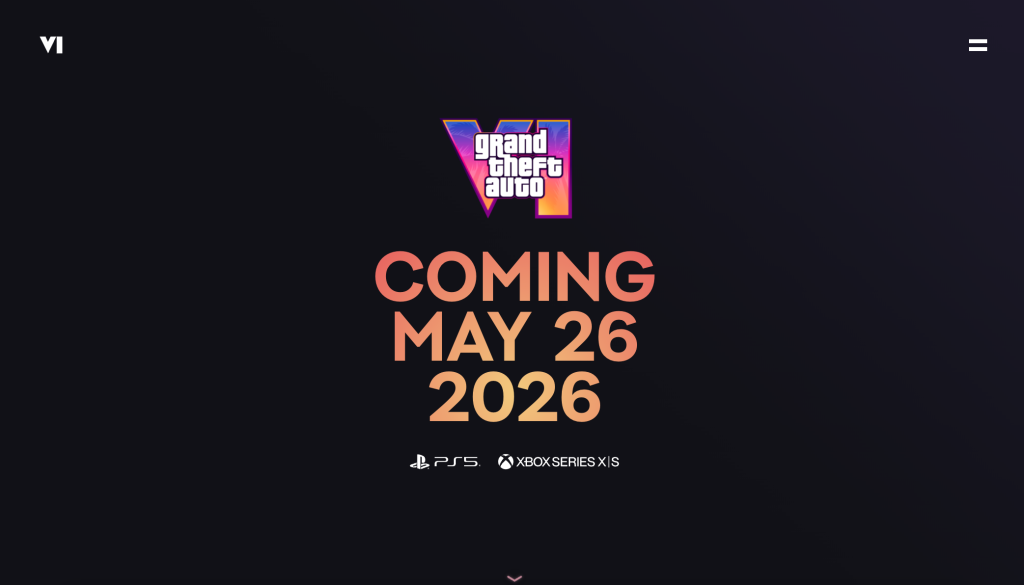 GTA 6 Website Screenshot